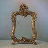 European Angel Palace Retro Mirror French Makeup Mirror Light Luxury Decorative Wall Mounted Makeup Mirror