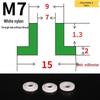 T-förmige Nylon-Dichtungsscheibe M3-M35 Gewinde Isolierabstandshalter