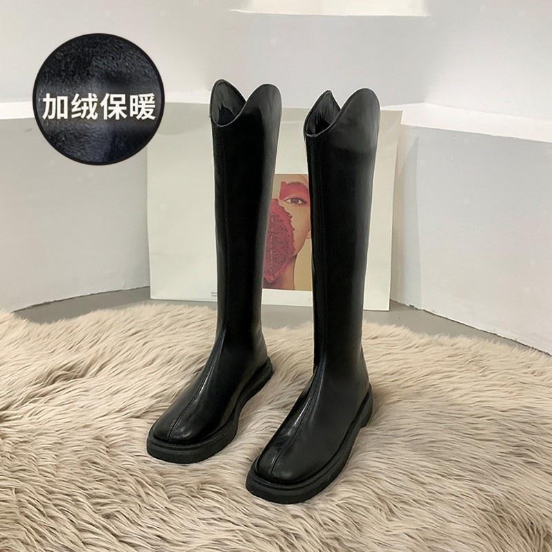

Boots Women s Knight Boots 2024 Autumn and Winter New Women s Shoes Western Cowboy Boots High Martin Boots Retro Long Boots 40