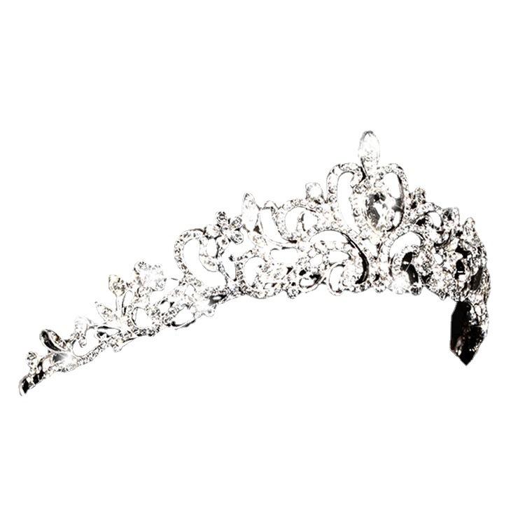 Wedding Headwear Crown Yiwu Water Diamond Jewelry Bride's Crown  Bride's Headwear