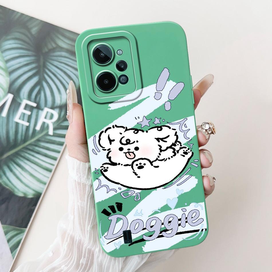 For Realme C31 Case RealmeC31 C 31 4G RMX3501 2022 Cute Cartoon Camera Protective Shockproof Soft Silicon Phone Cases