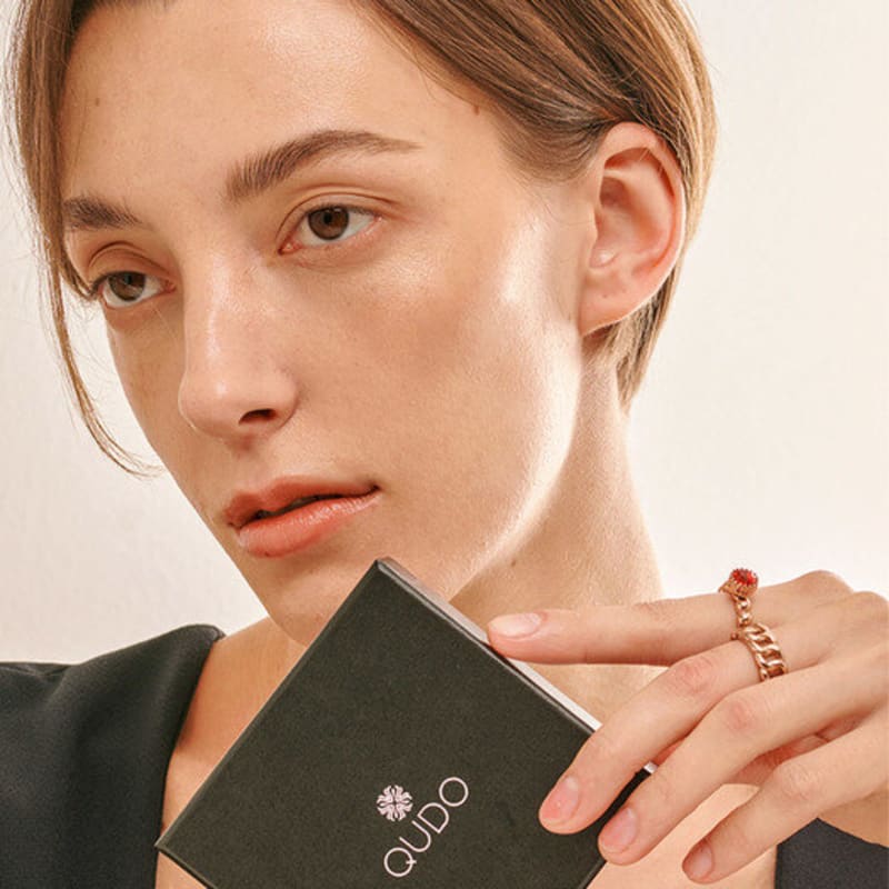 qudokorea Kudo Beroli Rose Gold Ring