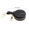 Women'S Simple Genuine Leather Jewelry Box Ring Storage Packaging Earrings Cowhide Zipper Small Pouch Jewelry Case Accessories