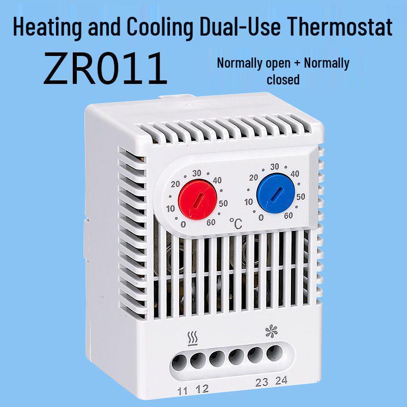 KTS011 Adjustable Fan Thermostat Temperature Controller for Distribution Cabinet