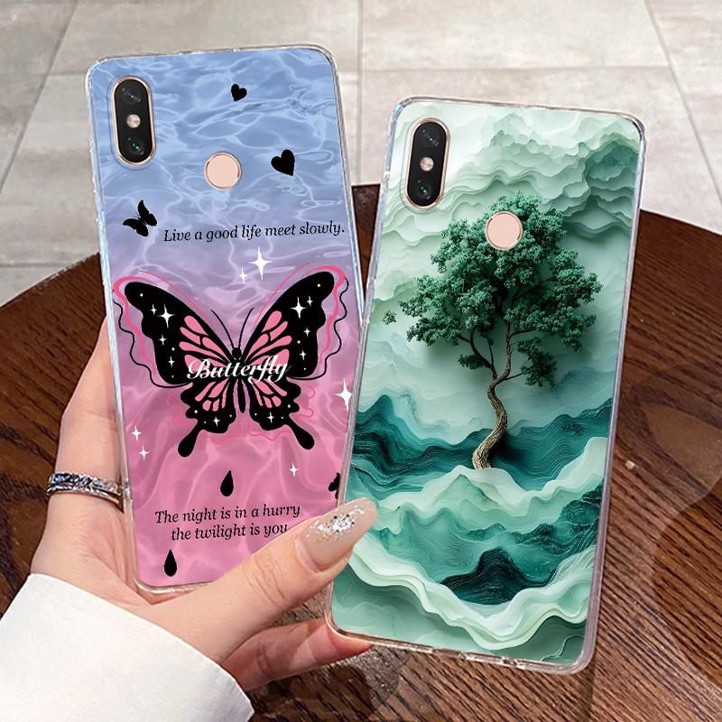 Capa For Xiaomi Mi Max 3 Jelly Casing Protective Fundas Clear Silicone Soft TPU Back Cover Cute Rabbit Cat Phone Case Coque