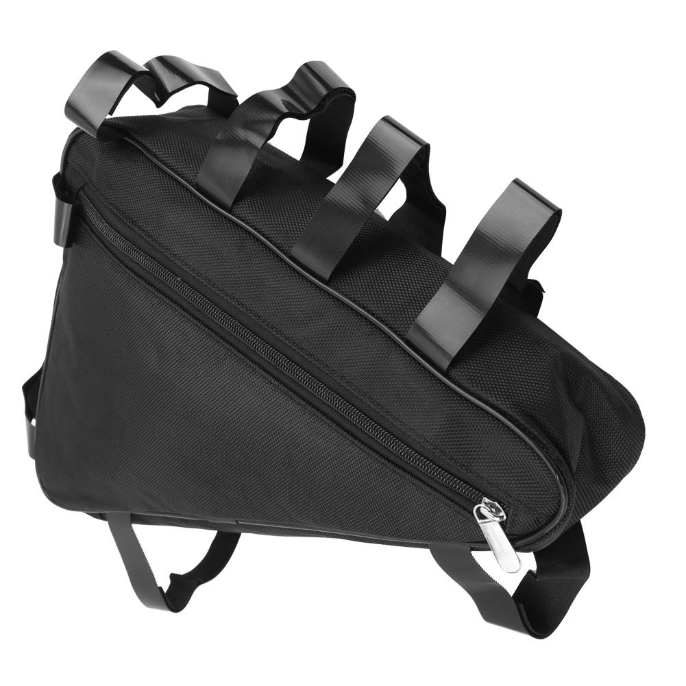 Mountain Bike Triangular Bag Oxford Cloth Bicycle Cycling Hanging Front Fixed Tool PocketGoods Triangular Bag