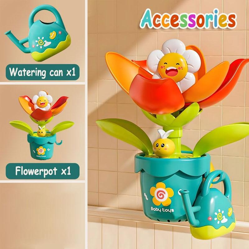 Water Sprinkler Flower Watering Can Toy for Toddlers Kids Outdoor Garden Baby Funny Shower Spray Bath Toy
