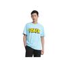 Palace Alphabet Basic Print Short Sleeve T-Shirt Unisex Tops Blue P20TS101