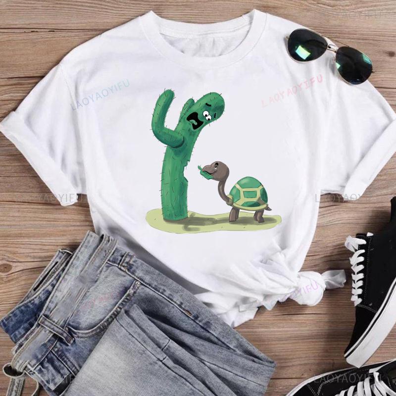 Funny Clothing Cute Fashion Summer O-neck Print Bee Shirt Female Graphic Top Short Sleeve Cartoon Casual Unique Tee T-Shirt Unisex