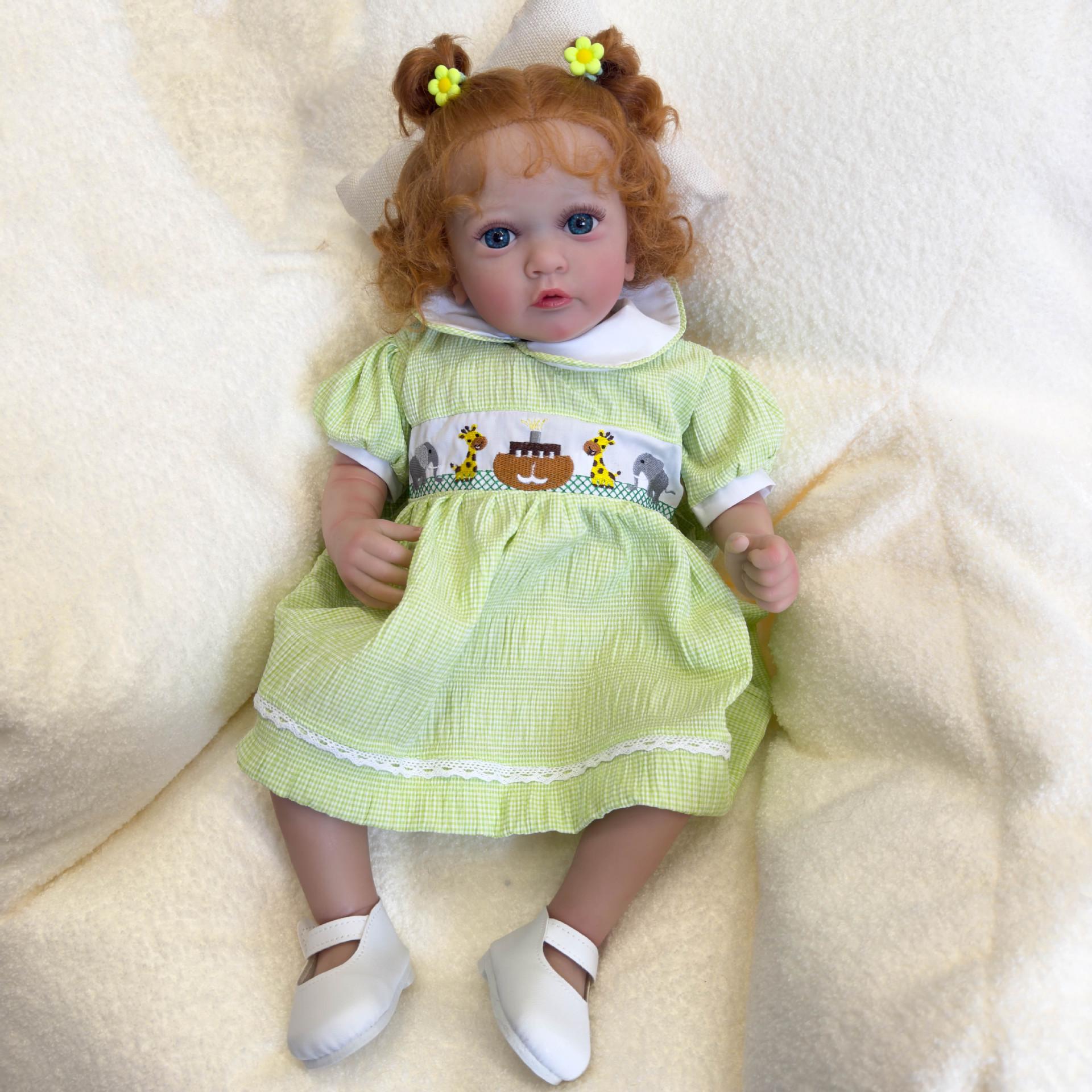 Realistic 60cm Reborn Baby Doll Ayana with Visible Veins 60cm Cloth Body
