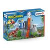 Coffret Expédition Au Grand Volcan - SCHLEICH - Dinosaurs - Yuki, Giganotosaure, Ankylosaure
