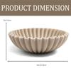 Large Decorative Bowl,Modern Handicraft Bowls Decorative Fruit Bowl for Kitchen Counter,Stylish Key Bowl for Entry Table