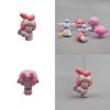 Kuromi My Melody Figurka Ručně vyráběná Panenka Malého Ďábla Zdobení na Dort