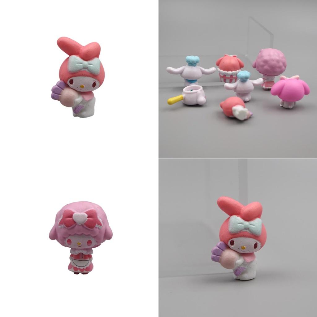 Kuromi My Melody Figurka Ručně vyráběná Panenka Malého Ďábla Zdobení na Dort