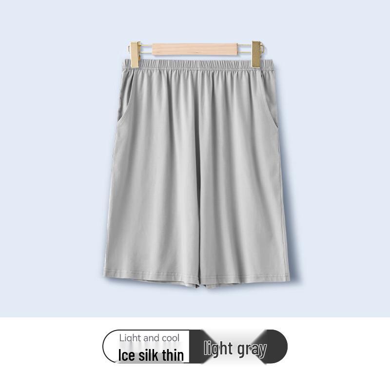 Men s Ice Silk Blend Casual Lounge Shorts 2XL