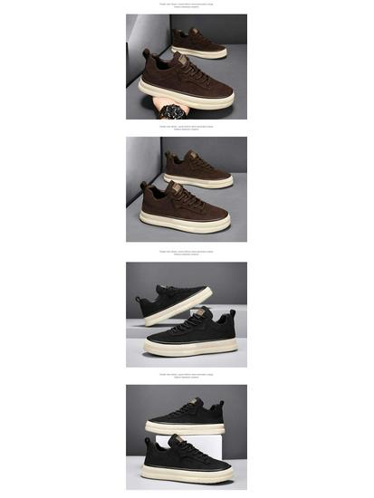 2025 Men's Versatile Casual Sneakers - Skate, Run, Shock Absorbent, Durable & Wear-Resistant.