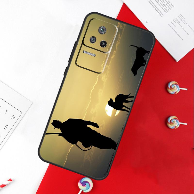 Hunter Man Fishing Dog Cover For Xiaomi 15 Ultra 13 14 11T 12T 13T 14T Pro POCO X7 Pro X3 X5 X6 M6 F5 F6 Pro Case