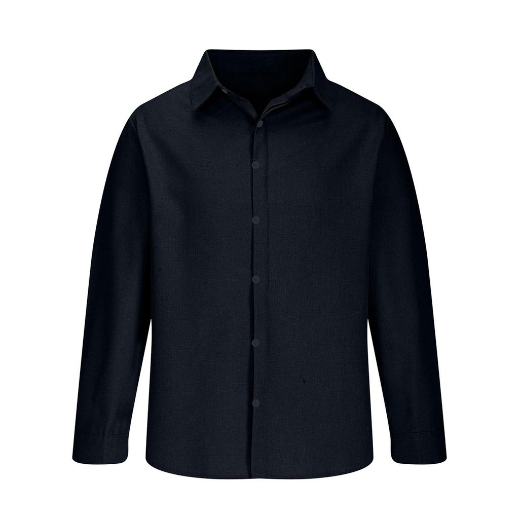 Camicia a maniche lunghe da uomo con colletto button-down Camicia Camicia a maniche lunghe da uomo