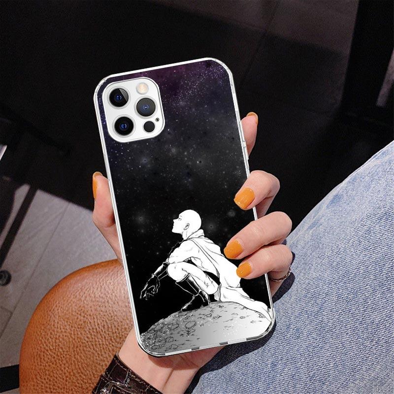 

One-Punch Man Anime Phone Case For iPhone 17 Air 16 Pro Max 16E 15 + 14 Plus 11 12 13 Mini 7 8 SE Gift Print Cover Fundas 17 Air iPhone 13 Pro Max