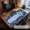 Large Mouse Pad Brighton & Hove Albion Football Print Custom Name Text Desk Mat for Office Gaming