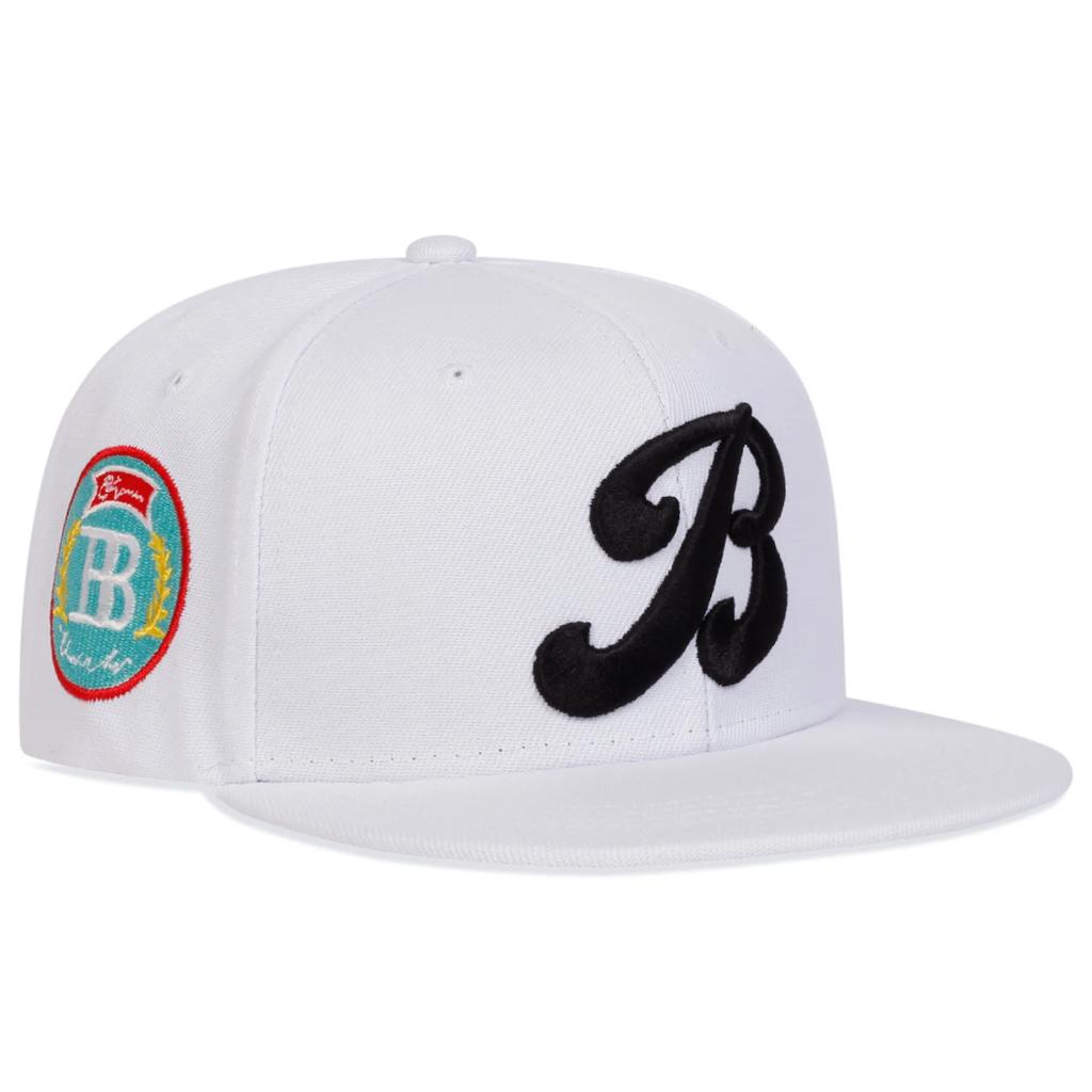 Unisex Kapelusze Hip-hopowe z Haftem Litery B Wiosna Jesień Outdoor Regulowane Codzienne Czapki Baseballowe Czapka Chroniąca Przed Słońcem Czapka Sportowa