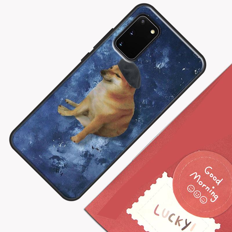 Doge Phone Case For Samsung Galaxy S26 S25 S24 S20 S21 S22 S23 Ultra S10 Plus S25 FE Cover Shell