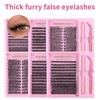 Lightweight Cluster Lash Kit 30D 40D 50D 60D Natural Eyelash Extensions Segmented Volumizing Lashes for Daily Wear Home Use