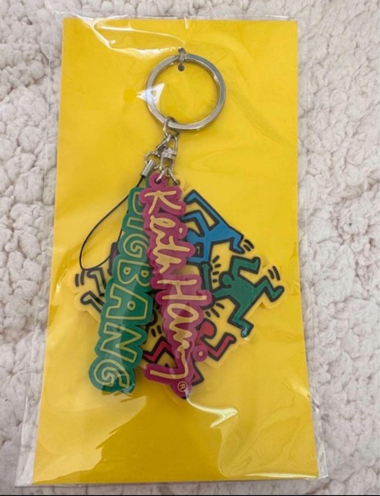 [USED] BIGBANG Keith Haring Big Bang Keychain