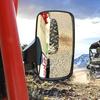 Mirror Rearview 1.75" Shockproof UTV ATV W/ Side Mirror 2" Roll Cages For Can Am For Polaris RZR 800 900 1000 For Yamaha W