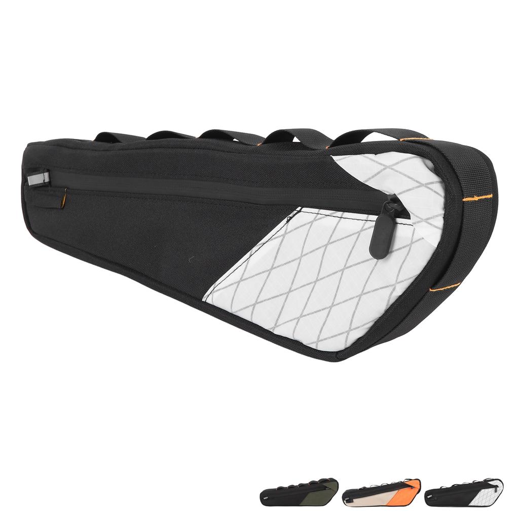 Torba Rowerowa na Ramę 2.5L Sakwa Trójkątna na Rower na Telefon Portfel Klucze Narzędzia Rower Szosowy Górski Dojazdy Bi