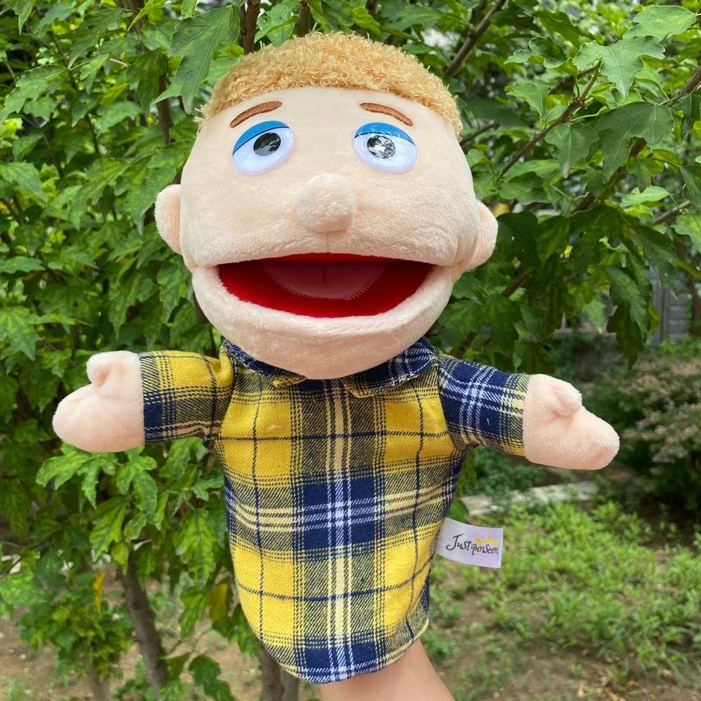 Puppet Father Mother Stuffed Toys Puppet Plush Toy Family Puppet Hand Doll Hand Puppet Plush Doll