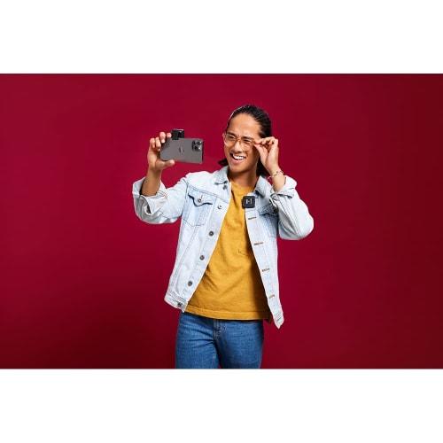 RODE AUX Microphones Wireless GO II Single Wireless Microphone System (WIGOIISINGLE, Black)