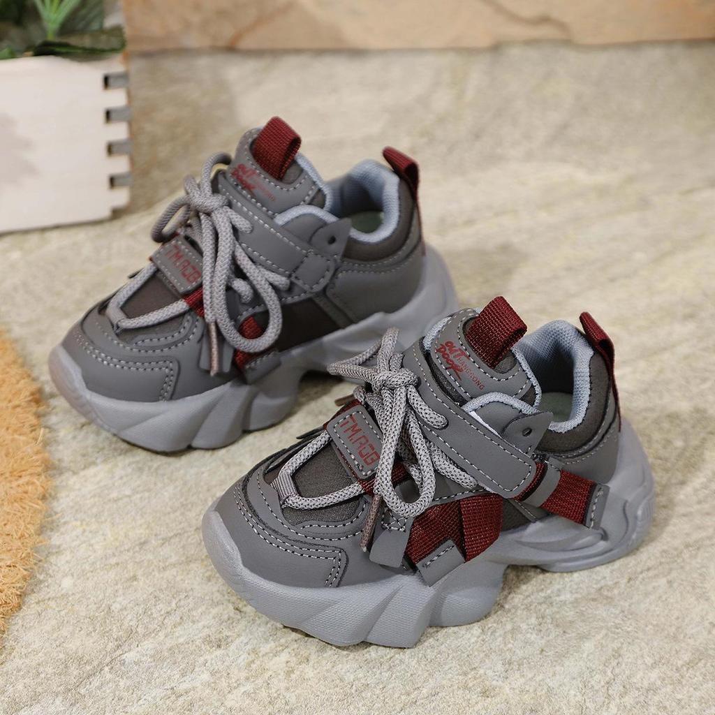 Spring 2025 Unisex Children's Sports Shoes - Trendy, Comfortable Soft Sole for Students and Fashionable Kids