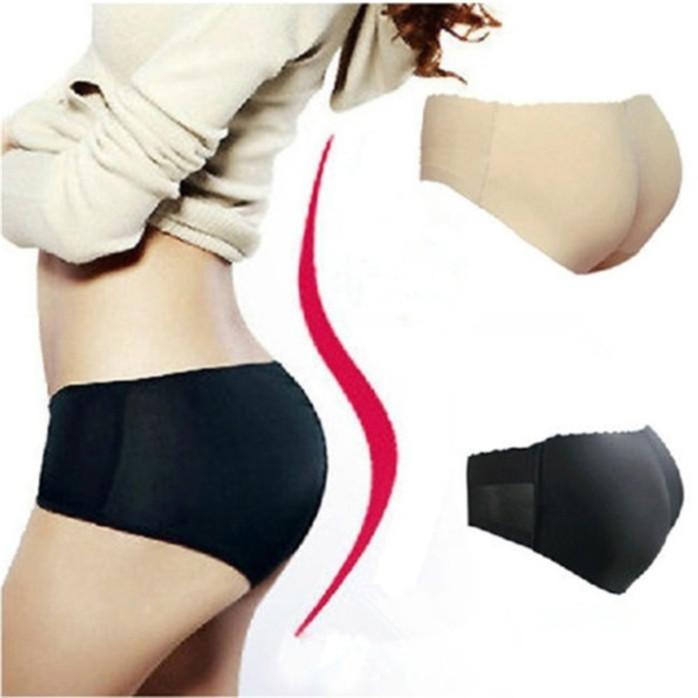 One-piece Buttocks Pants with Padded Buttocks Pads Buttocks Enhancement Panties