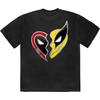 Marvel Comics Unisex T-Shirt: Deadpool Best Friends (Medium)