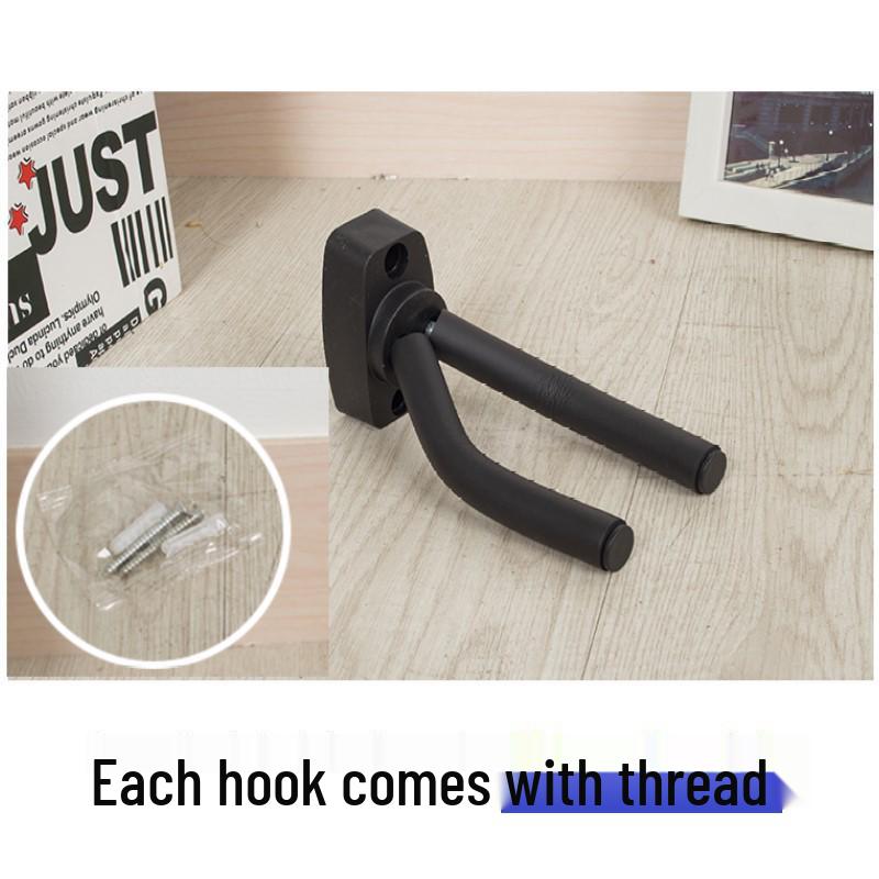 

Compact Wooden Wall Hook for Ukulele and Small Guitars