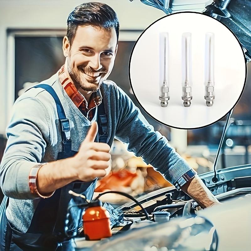 Grease Needles, Mini Bearing Grease Needle Nozzle Portable Removable Needle Air Nozzle Grease Tool for Ball Joints