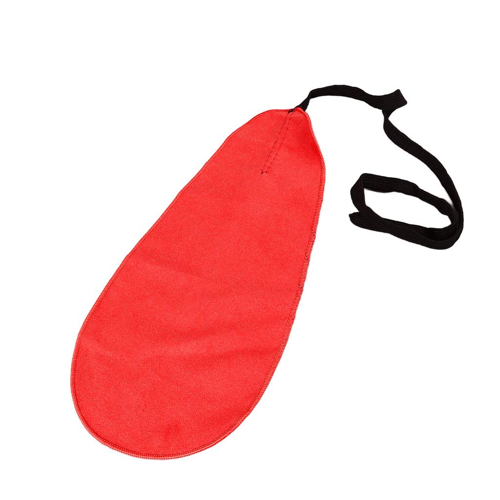 Saxophone Cleaning Cloth A Shape Cloth Cleaner Tool Accessory for Piccolo Flute Sax
