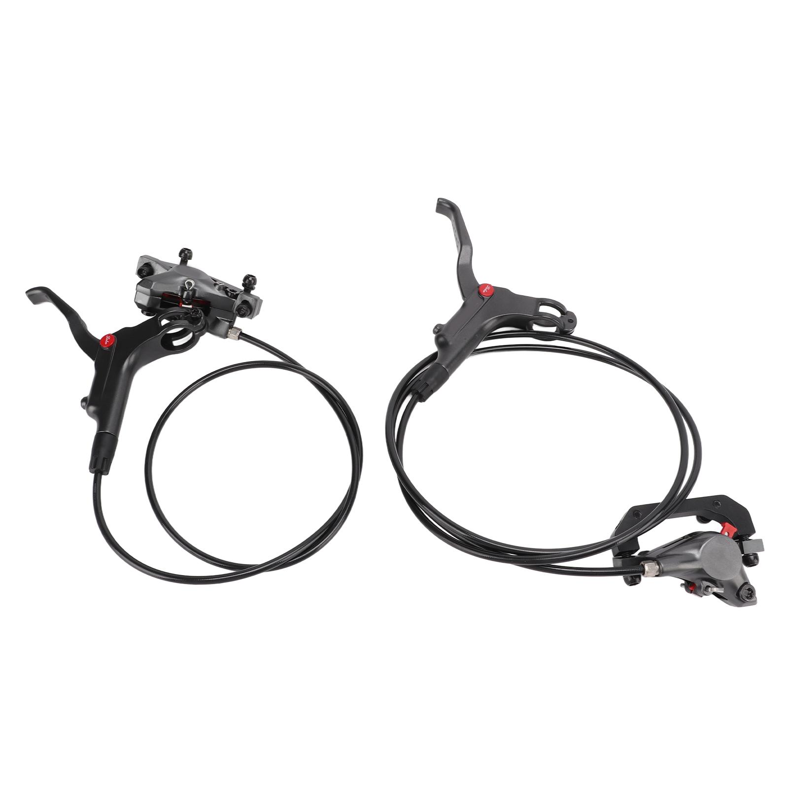 Mountain Bike Accessories WAKE Hydraulic Disc Brake Set Mountain Bike Double Piston Drive Front and Rear Hydraulic Disc Brakes чёрный