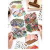 Cartoon Style 2 5d Landscape Sticker For Hand Account Diy Micro Scene Collage