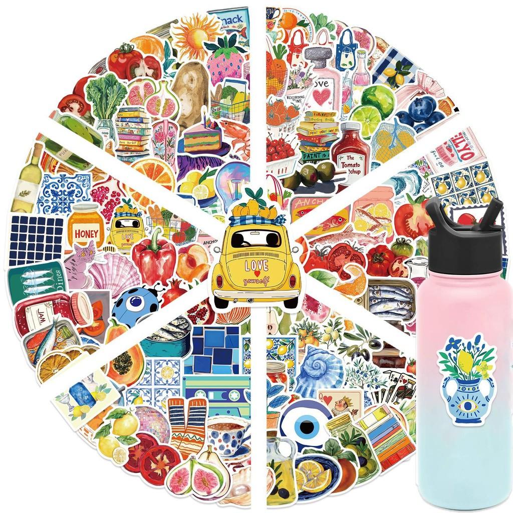 150-Piece Aesthetic Combo Cartoon Stickers - DIY Decorative Decals for Phone Cases, Water Bottles & Notebooks