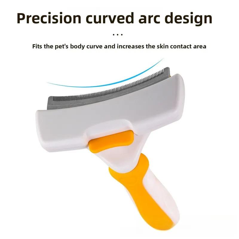 Professional Pet Grooming Brush for Dogs Cats Large Animals Hair Remover Deshedding Tool Anti Lice Comb Knotting Detangler for