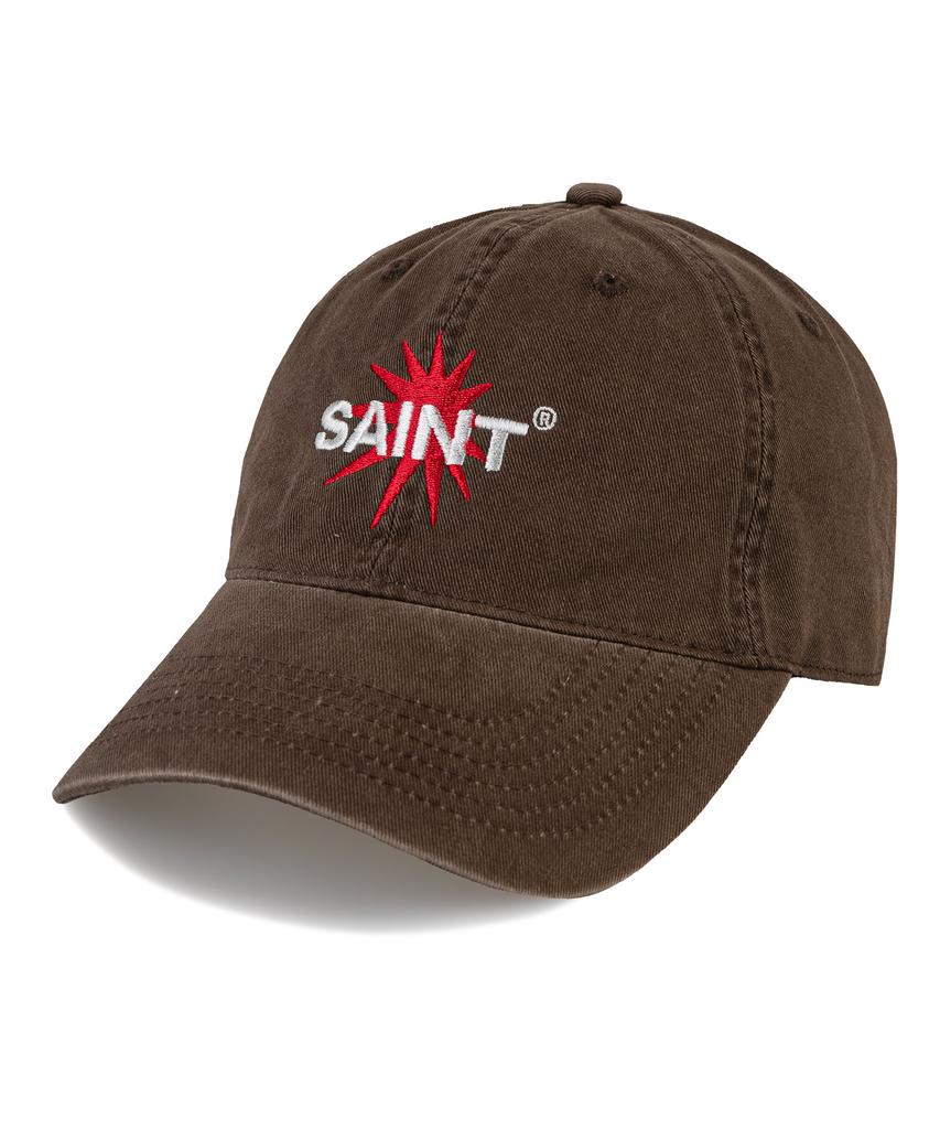 Wig Saint Starburst Cation Washed Ball Cap - Brown