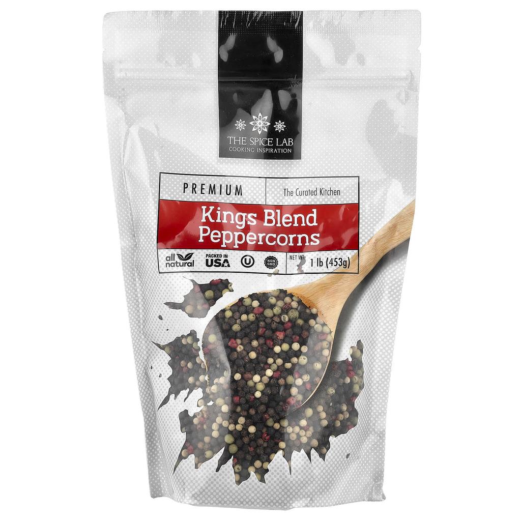 The Spice Lab, Kings Blend Peppercorns, 1 lb (453 g)