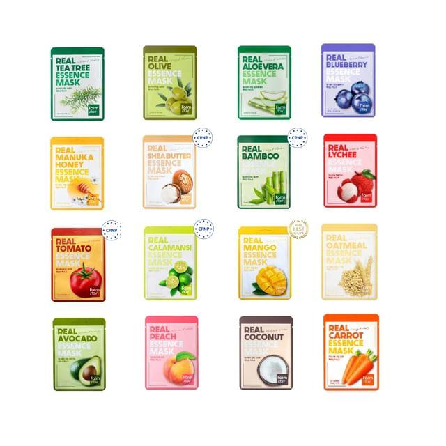 Farm Stay - Real Essence Mask - 16 Types Avocado