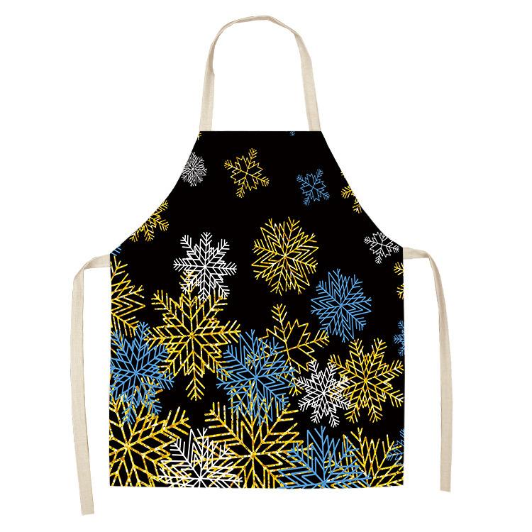 Christmas Golden Theme Apron for Children Child Apron Woman Kitchen Apron Women Kitchen Apron Master Apron Kitchen Apron Apron