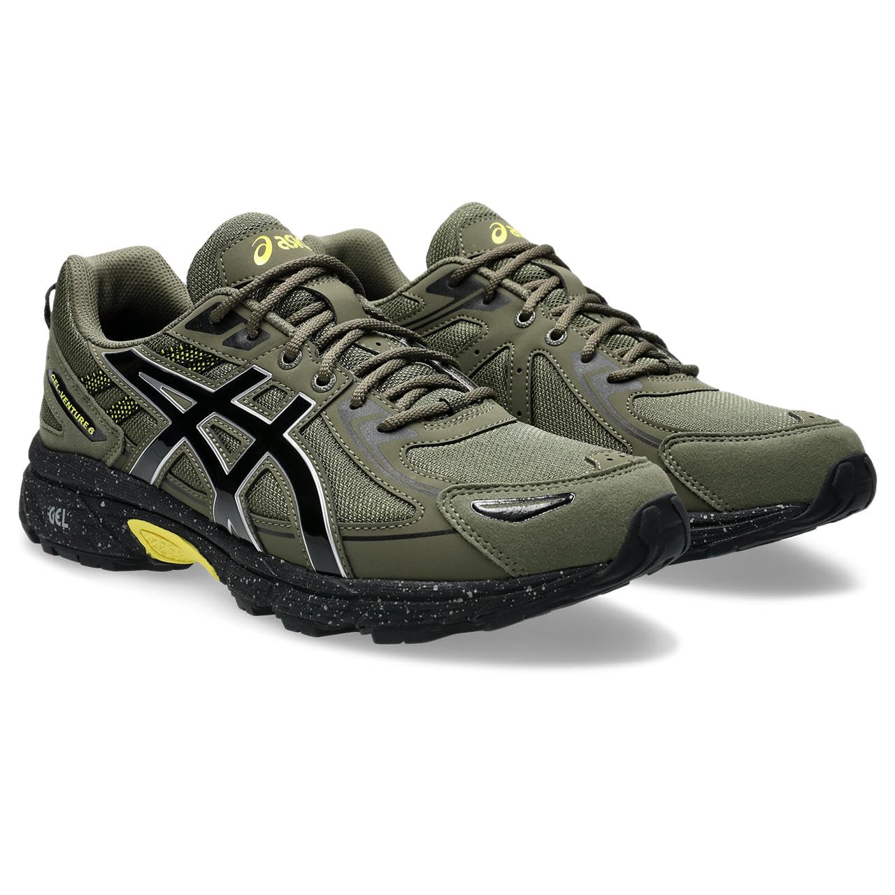 

ASICS 6 Sneakers 1203A438 Unisex Size 300 cm 2E GEL-VENTURE (Mantle Green/Black) 28.0
