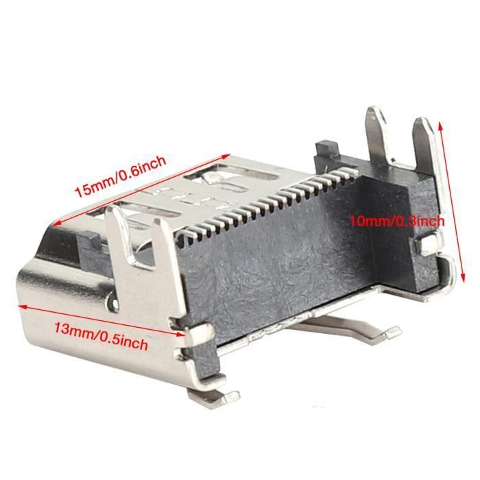 HURRISE Pour Le Port HDMI PS4 Pièce De Rechange De Connecteur D'interface De Prise De Port HDMI Pour PS4 PRO-2000