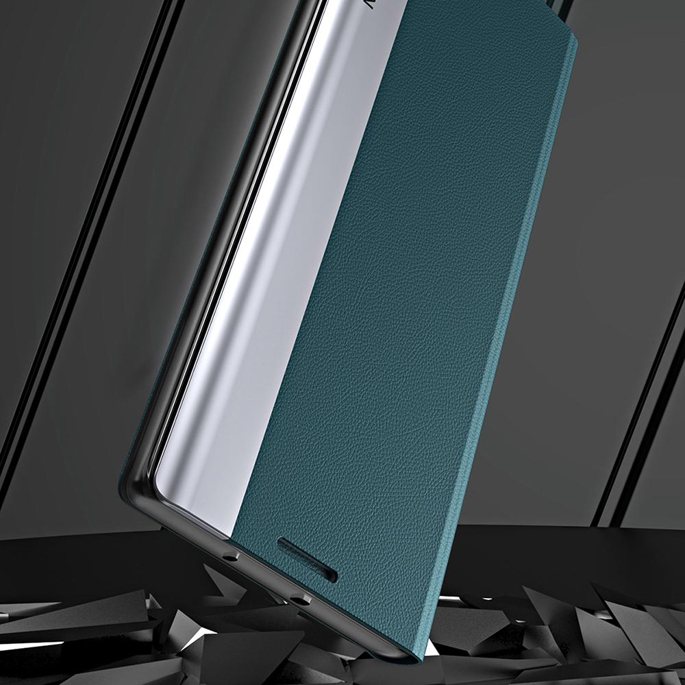 For iPhone 17 Air Case Anti-Drop Leather Phone Cover with Stand