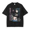 Japanese Hot Anime H-Hunter X H-Hunter TShirt Oversized Vintage Washed High Quality Hot Product Unisex Sweatshirt Sports Graphic